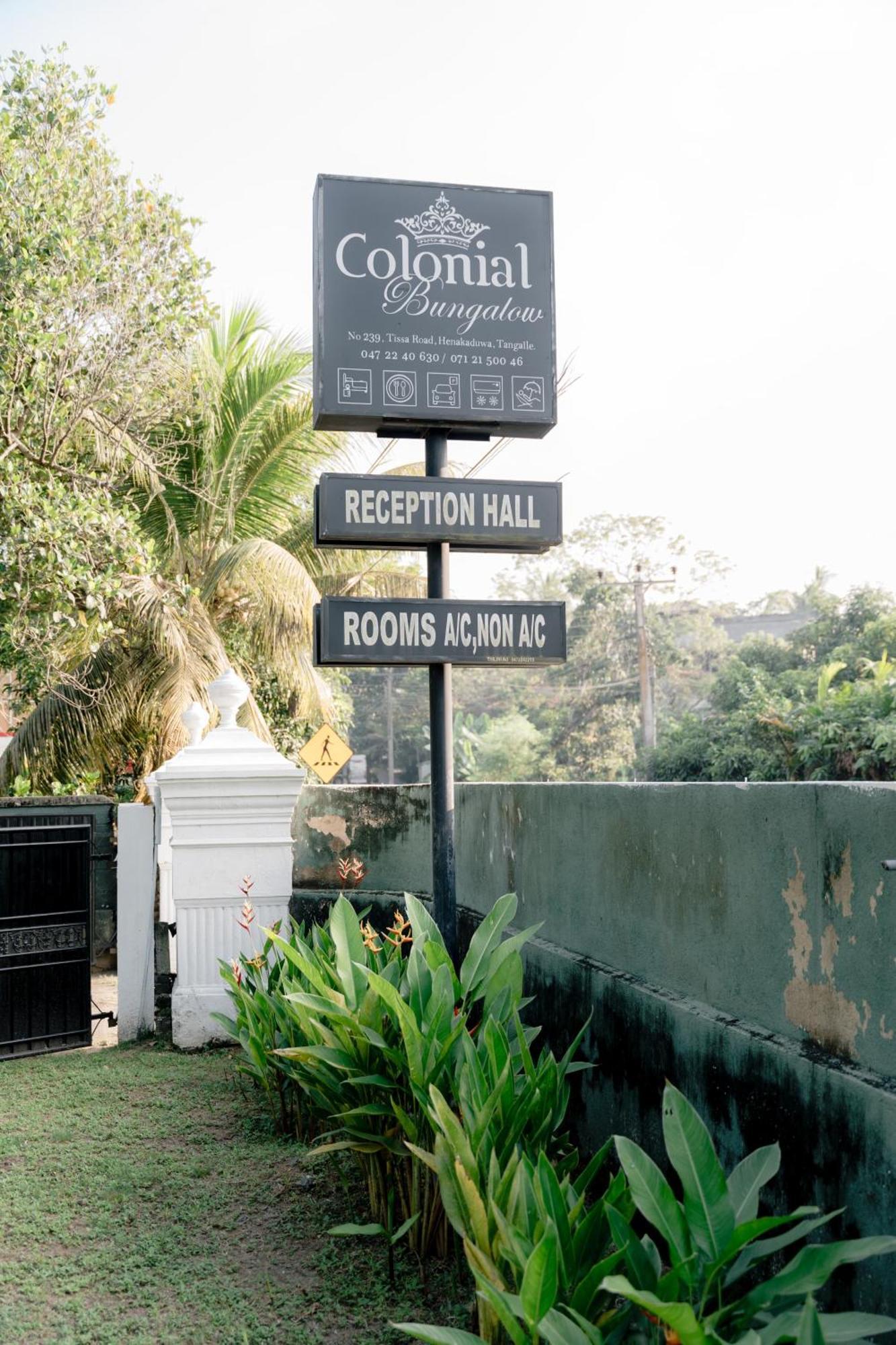 Colonial Bungalow Тангалла Экстерьер фото